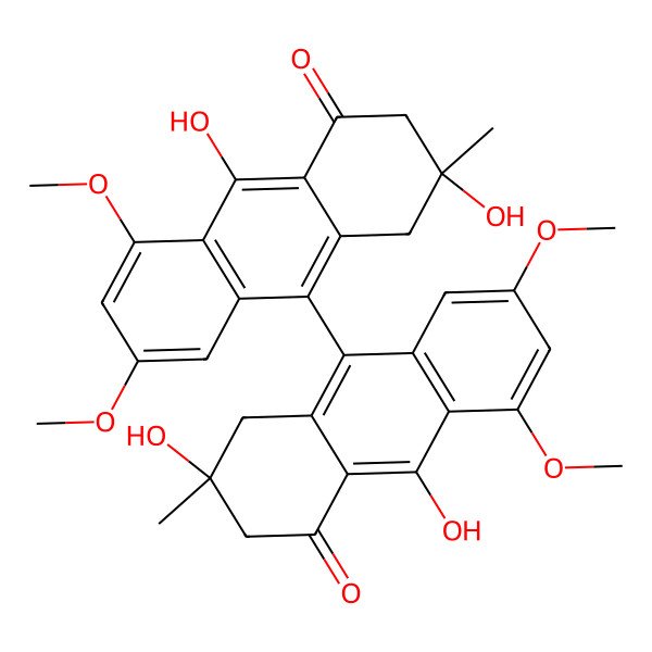 2D Structure of Austrocolorin A1