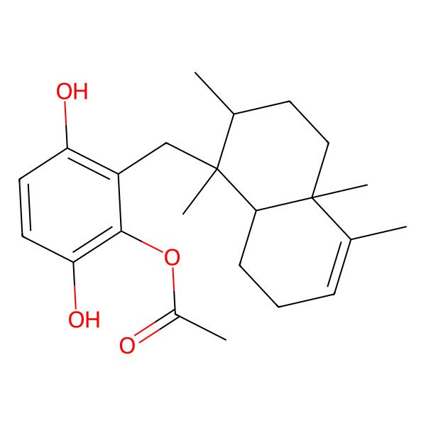 2D Structure of Avarol C