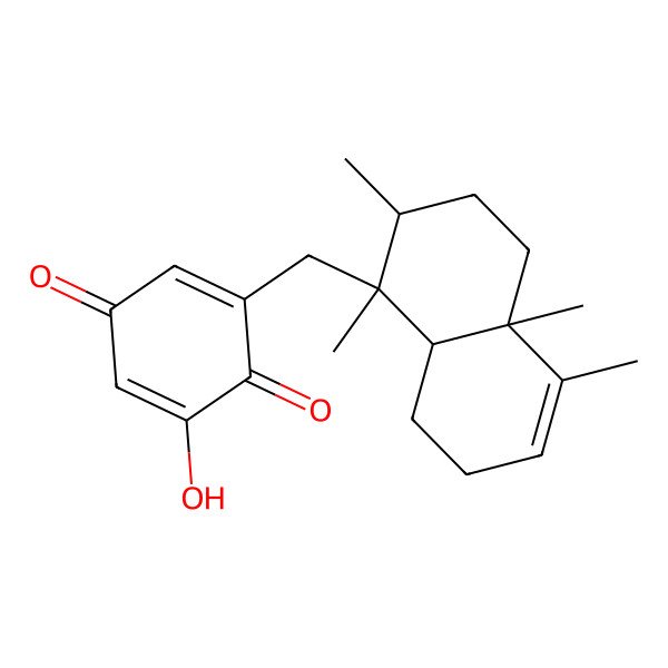 2D Structure of Avarone A