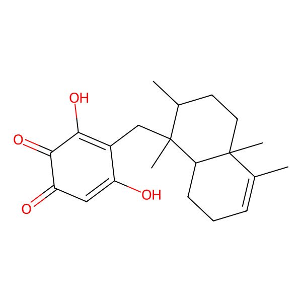 2D Structure of Avarone B