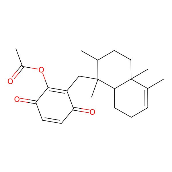 2D Structure of Avarone D