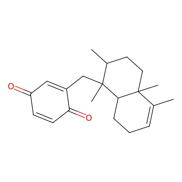 2D Structure of Avarone
