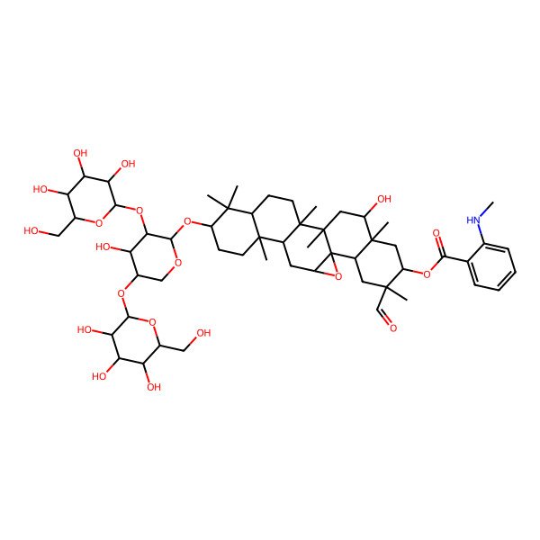 2D Structure of avenacin B-1