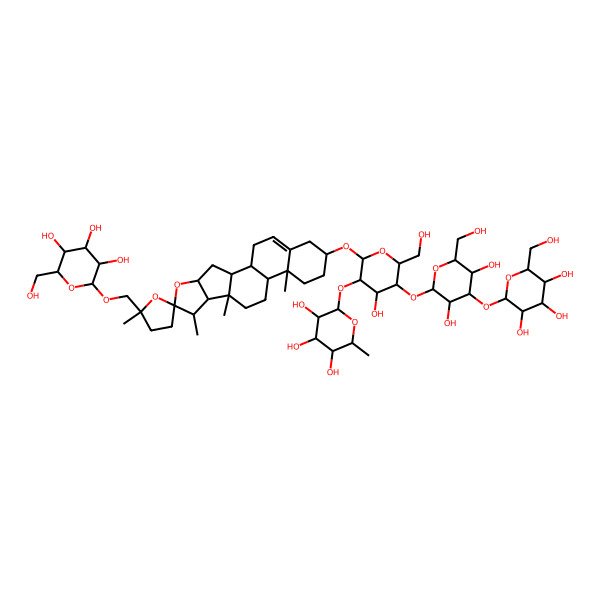 2D Structure of Avenacoside B