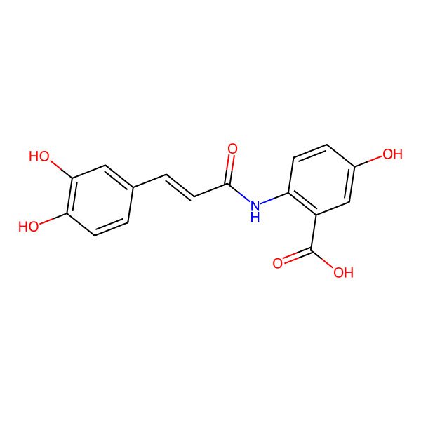 2D Structure of Avenanthramide C