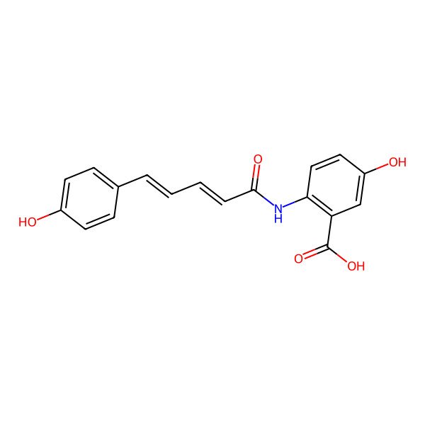 2D Structure of Avenanthramide L