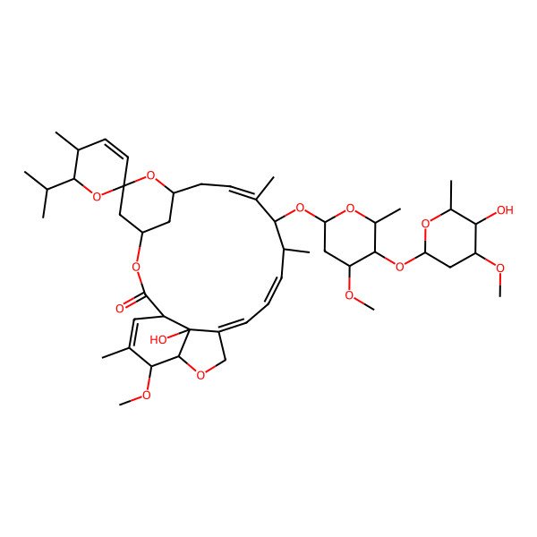 2D Structure of Avermectin A1b