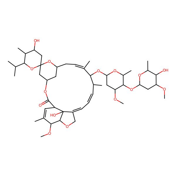 2D Structure of Avermectin A2b