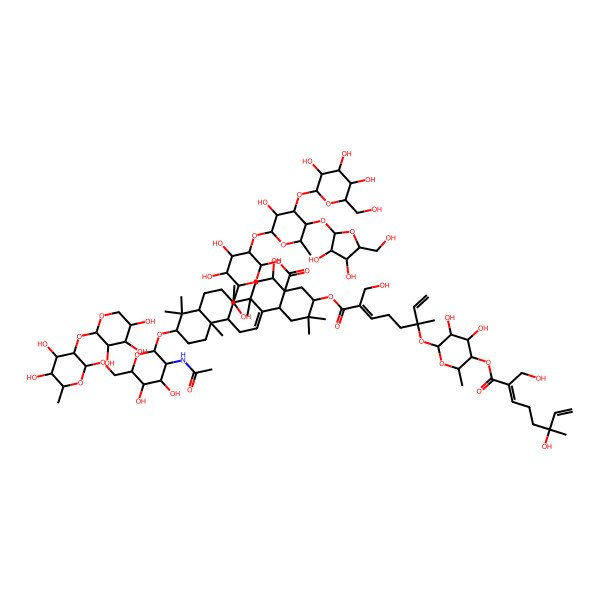 2D Structure of Avicin D