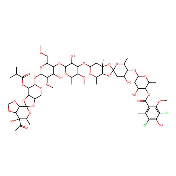 2D Structure of Avilamycin
