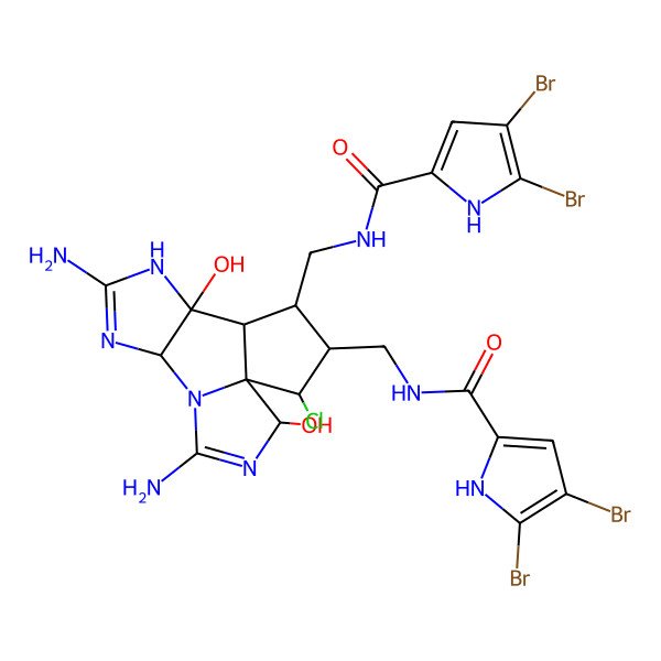2D Structure of Axinellamine A