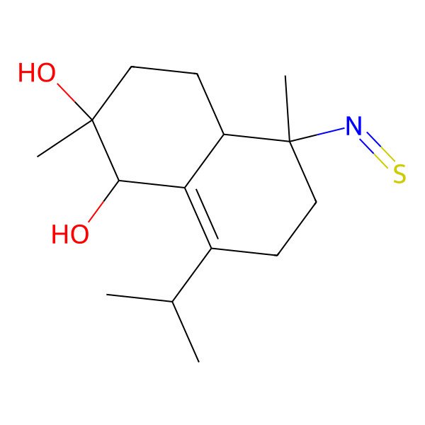 2D Structure of axinisothiocyanate C