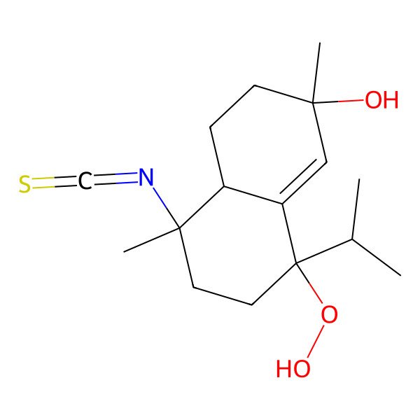 2D Structure of Axinisothiocyanate H