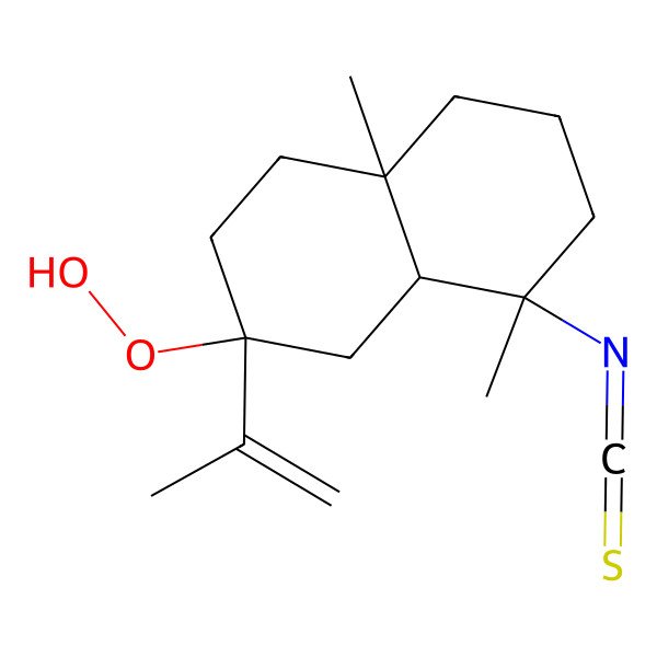 2D Structure of Axinisothiocyanate N