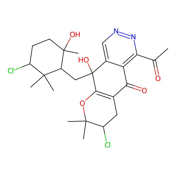 2D Structure of Azamerone