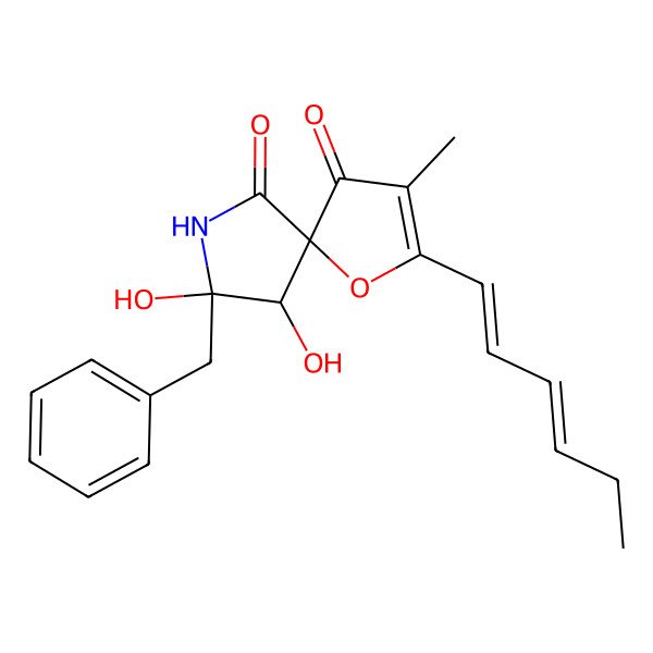 2D Structure of Azaspirene