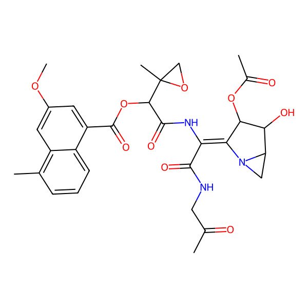 2D Structure of Carzinophilin B