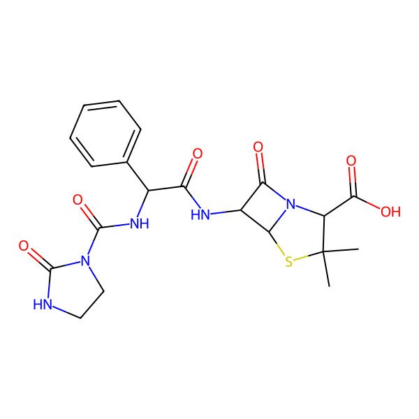 2D Structure of Azlocillin