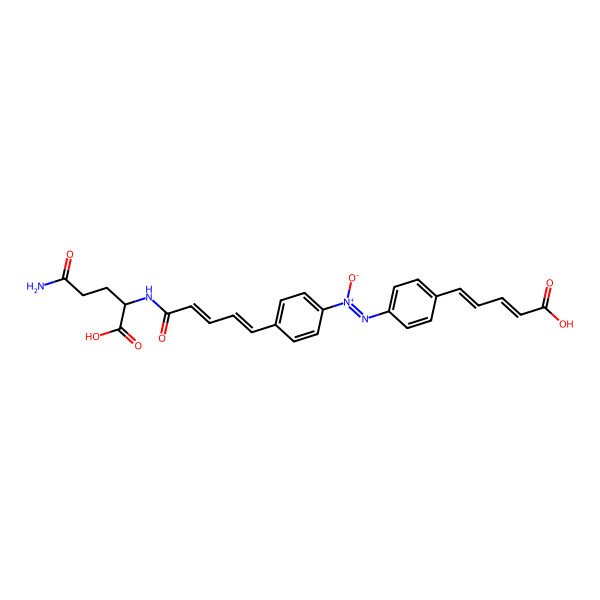 2D Structure of Azoxymycin B