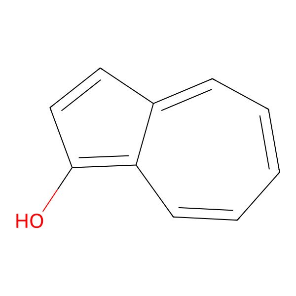 2D Structure of Azulenalkohol