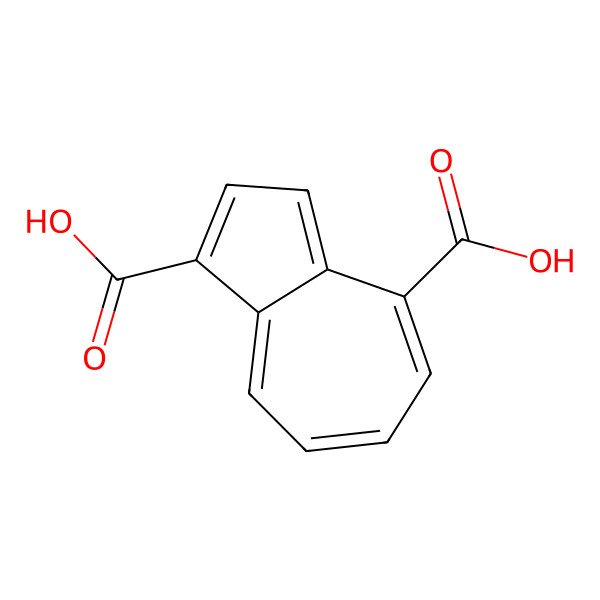 2D Structure of Azulene-1,4-dicarboxylic acid 2D Structure of Azulene-1,4-dicarboxylic acid