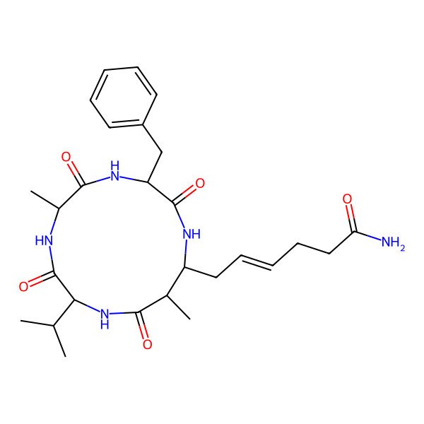 2D Structure of azumamide A