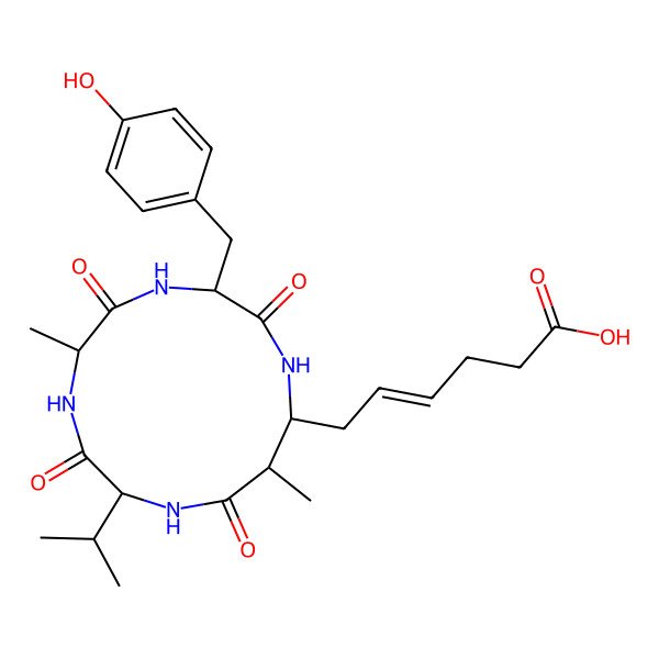 2D Structure of Azumamide C