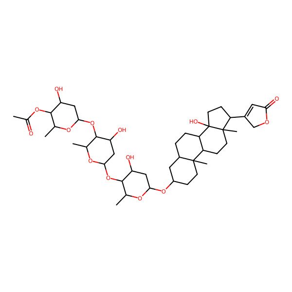 2D Structure of B-acetyldigitoxin