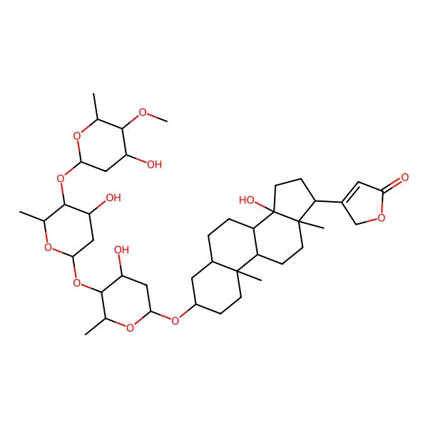 2D Structure of B-Methyldigitoxin