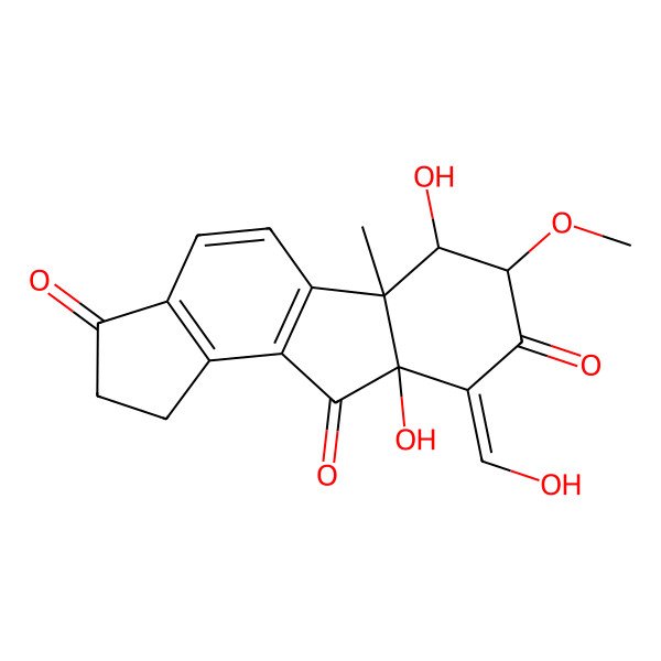 2D Structure of B-norviridin enol