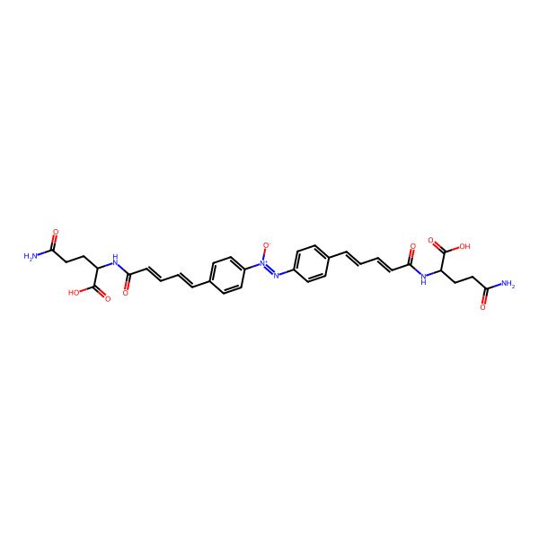2D Structure of Azoxymycin A