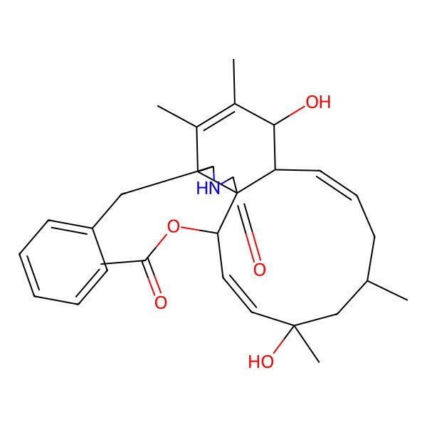 2D Structure of Cytochalasinn