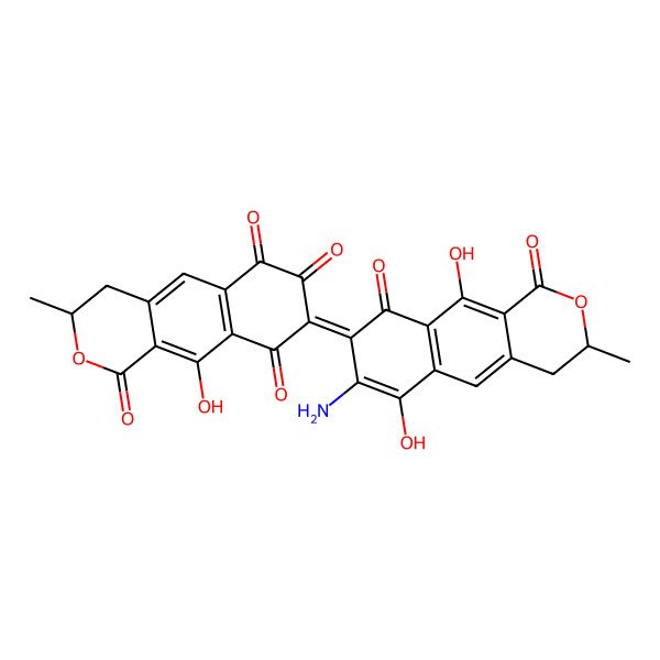 2D Structure of Plastatin
