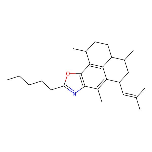 2D Structure of Homopseudopteroxazole