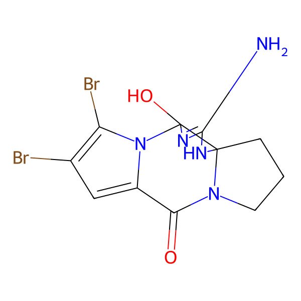 2D Structure of Phakellin