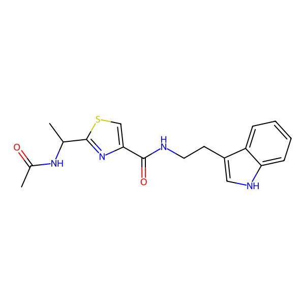 2D Structure of bacillamide C
