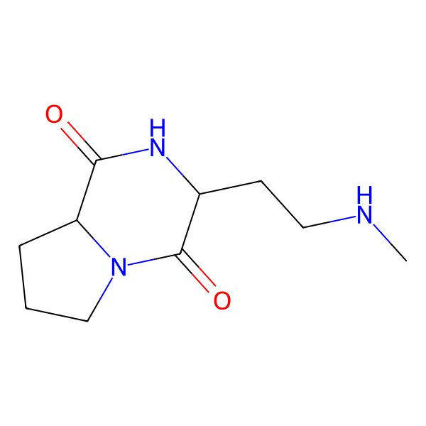 2D Structure of Bacillusamide A