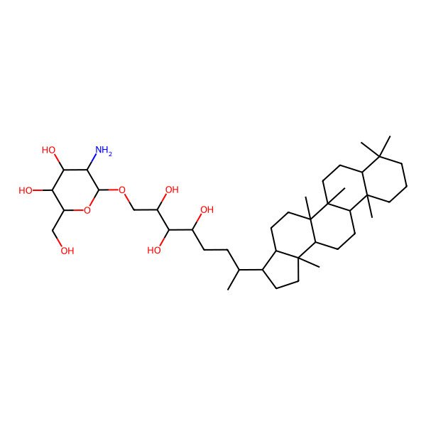 2D Structure of Bacteriohopanetetrol glucosamine