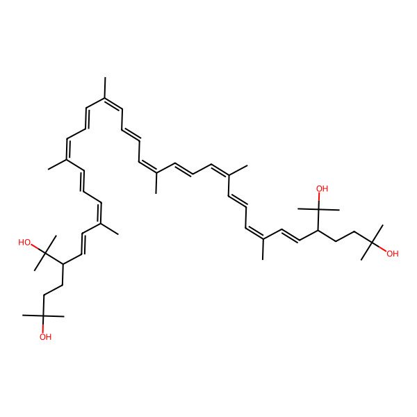 2D Structure of Bacterioruberin