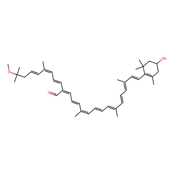 2D Structure of Bacteriorubixanthinal