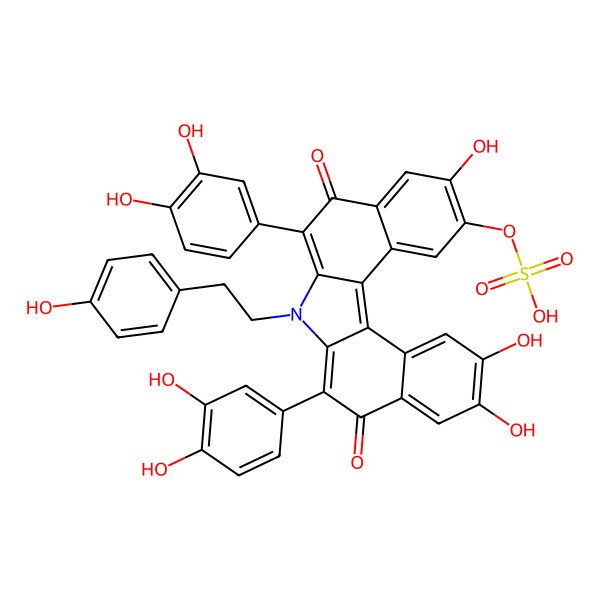 2D Structure of Baculiferin A