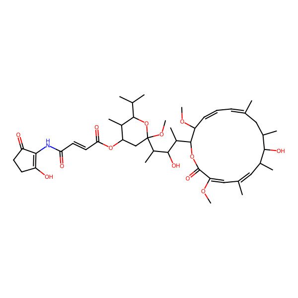 2D Structure of Bafilomycin B2