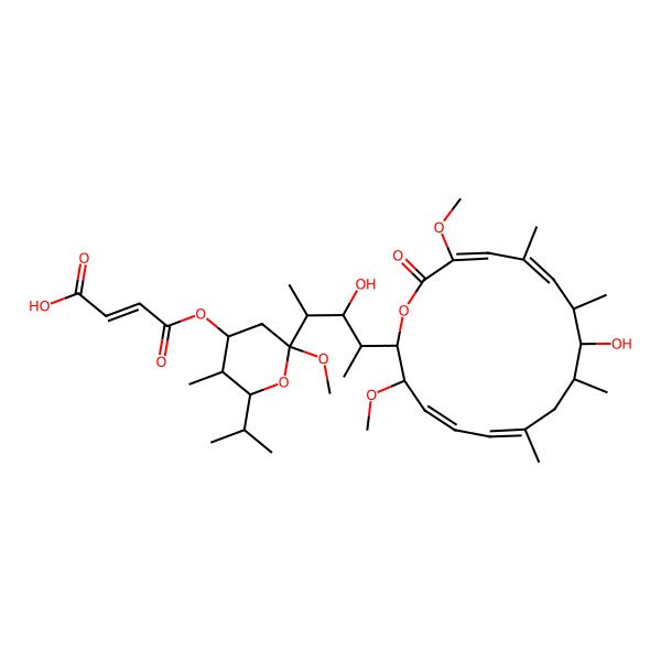2D Structure of Bafilomycin C2