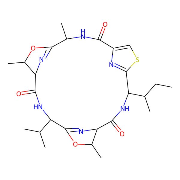 2D Structure of Balgacyclamide A