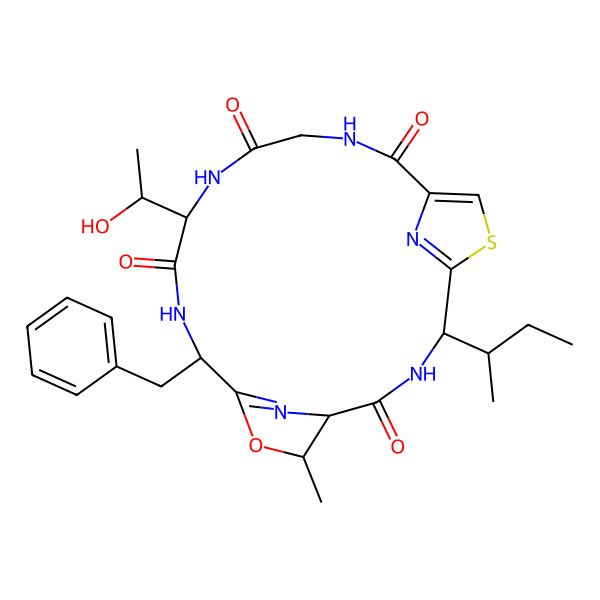 2D Structure of Balgacyclamide C