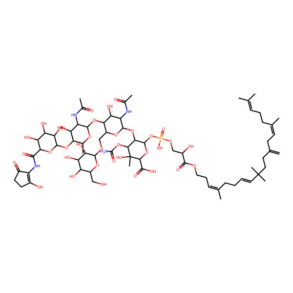 2D Structure of Bambermycins