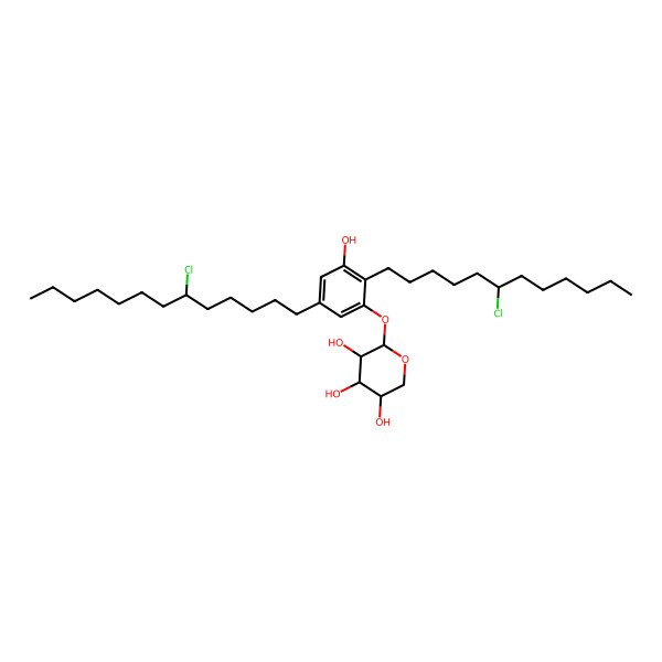 2D Structure of Bartoloside A