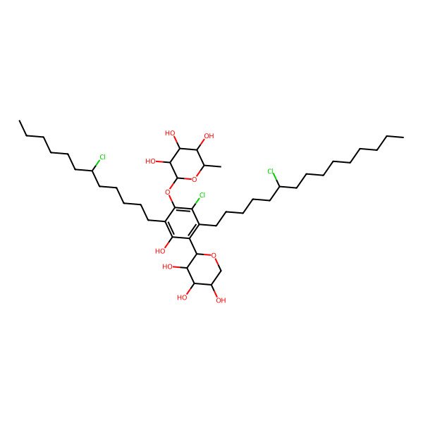 2D Structure of Bartoloside D