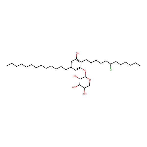 2D Structure of Bartoloside G