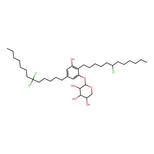 2D Structure of Bartoloside I
